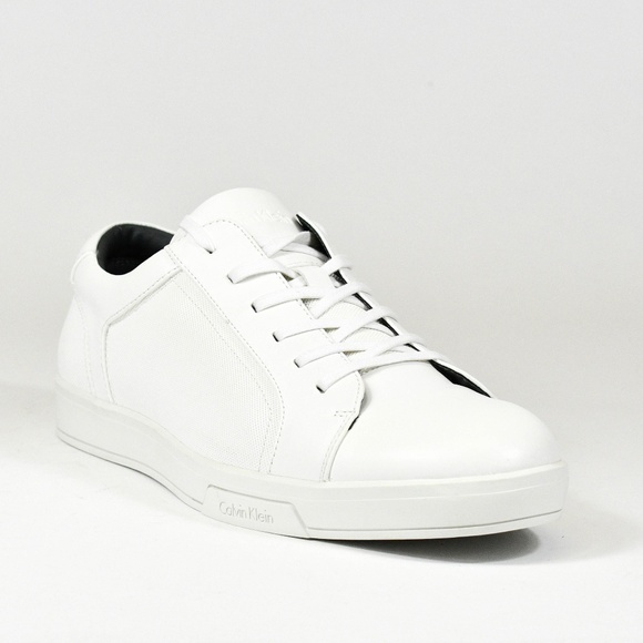 calvin klein white shoes men